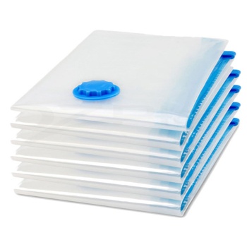 6 Large Vacuum Storage Bags (100x80cm)  Space-Saving Solution for Clothes, Bedding, Duvets, and Travel